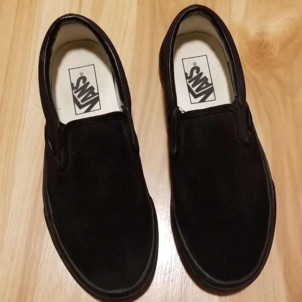 Vans classic slip on women's 7 black